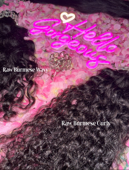 Raw Burmese Bundles